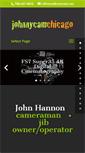 Mobile Screenshot of johnnycamchicago.com